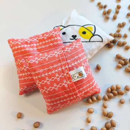 Kissenbezug - Koralle